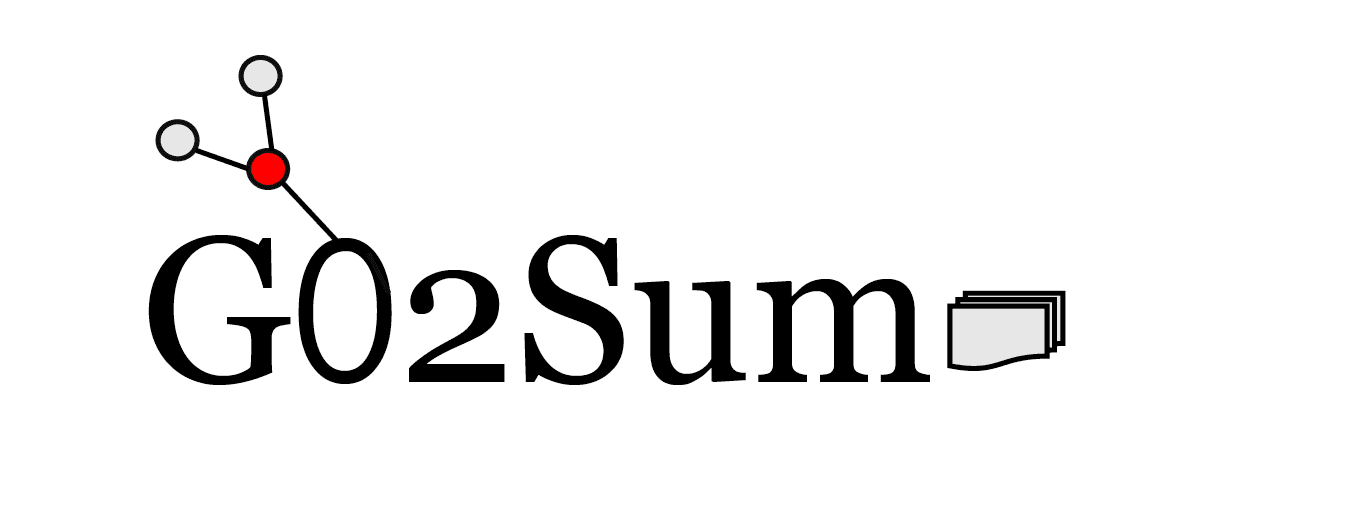 GO2Sum logo
